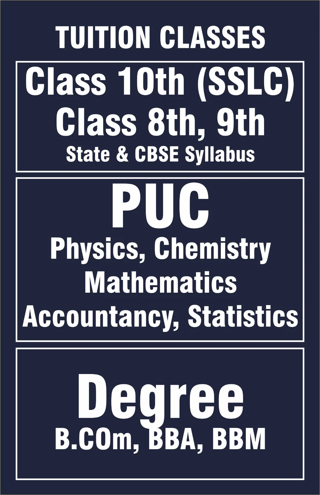 best sslc tution in mangalore